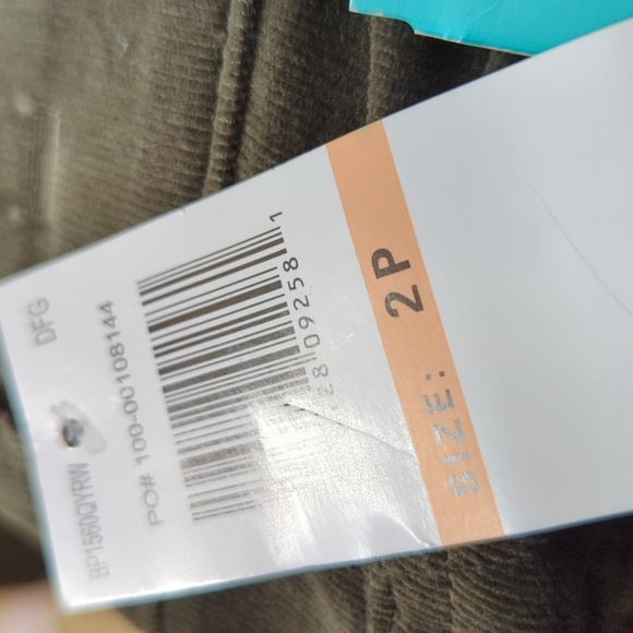 Democracy Natalie Ab Solution Straight Leg Corduroy Dark Green 2P - Picture 11 of 16